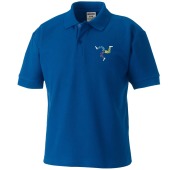 Henry Bloom Noble - Embroidered Polo - Royal